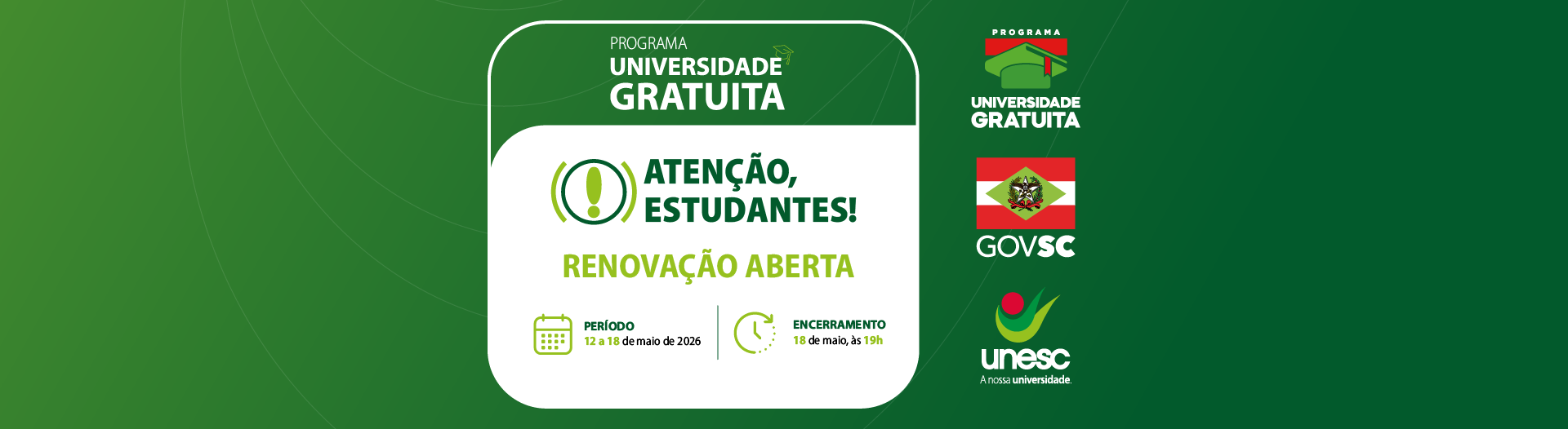 UG - Abriu
