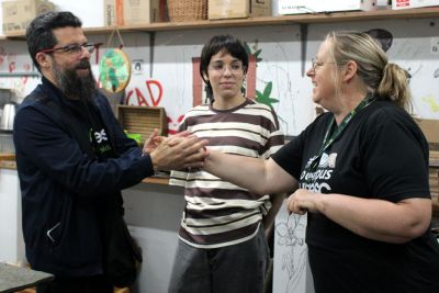 Oficina de Arqueologia reúne pesquisadoras da Unesc em workshop sobre grafismo indígena Guarani Mbyá