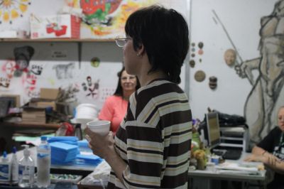 Oficina de Arqueologia reúne pesquisadoras da Unesc em workshop sobre grafismo indígena Guarani Mbyá