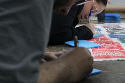 Oficina de Arqueologia reúne pesquisadoras da Unesc em workshop sobre grafismo indígena Guarani Mbyá