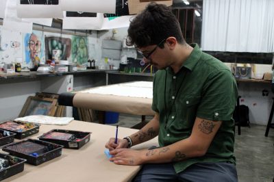 Oficina de Arqueologia reúne pesquisadoras da Unesc em workshop sobre grafismo indígena Guarani Mbyá