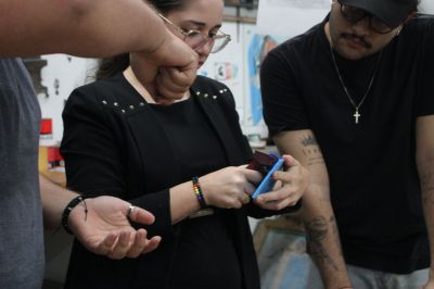 Oficina de Arqueologia reúne pesquisadoras da Unesc em workshop sobre grafismo indígena Guarani Mbyá