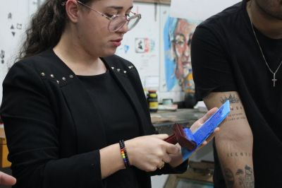 Oficina de Arqueologia reúne pesquisadoras da Unesc em workshop sobre grafismo indígena Guarani Mbyá