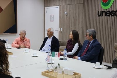 Unesc recebe pesquisadores do México e do Reino Unido para discutir cooperação internacional