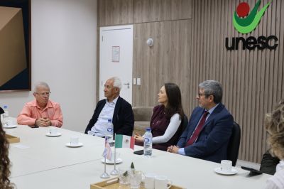 Unesc recebe pesquisadores do México e do Reino Unido para discutir cooperação internacional
