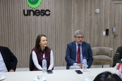 Unesc recebe pesquisadores do México e do Reino Unido para discutir cooperação internacional
