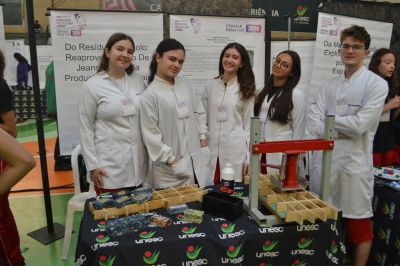 As pesquisas e descobertas da 12ª Feira de Ciências da Unesc