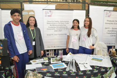 As pesquisas e descobertas da 12ª Feira de Ciências da Unesc
