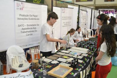 As pesquisas e descobertas da 12ª Feira de Ciências da Unesc