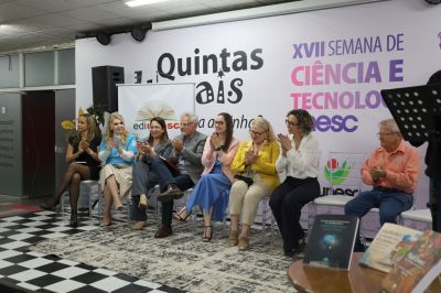 Ediunesc lança sete obras durante a Semana de Ciência e Tecnologia da Unesc