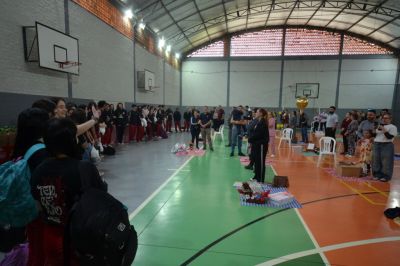 Sorrisos, choros e muita emoção marcam a última aula do Terceirão no Colégio Unesc