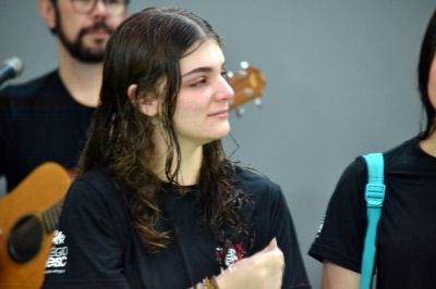 Sorrisos, choros e muita emoção marcam a última aula do Terceirão no Colégio Unesc