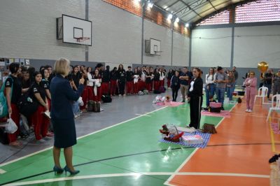 Sorrisos, choros e muita emoção marcam a última aula do Terceirão no Colégio Unesc