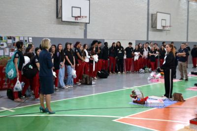 Sorrisos, choros e muita emoção marcam a última aula do Terceirão no Colégio Unesc