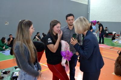 Sorrisos, choros e muita emoção marcam a última aula do Terceirão no Colégio Unesc