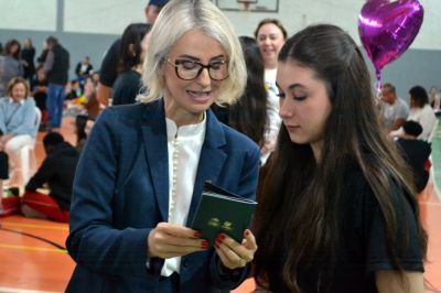 Sorrisos, choros e muita emoção marcam a última aula do Terceirão no Colégio Unesc