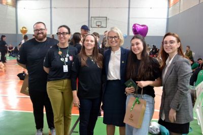 Sorrisos, choros e muita emoção marcam a última aula do Terceirão no Colégio Unesc