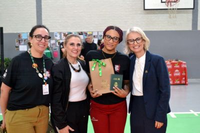 Sorrisos, choros e muita emoção marcam a última aula do Terceirão no Colégio Unesc