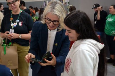 Sorrisos, choros e muita emoção marcam a última aula do Terceirão no Colégio Unesc