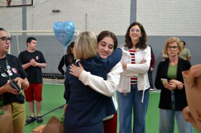 Sorrisos, choros e muita emoção marcam a última aula do Terceirão no Colégio Unesc