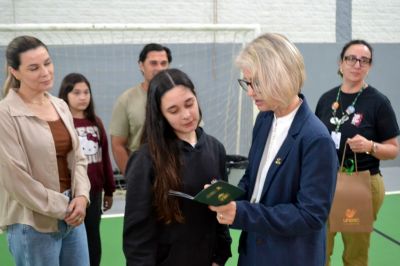 Sorrisos, choros e muita emoção marcam a última aula do Terceirão no Colégio Unesc