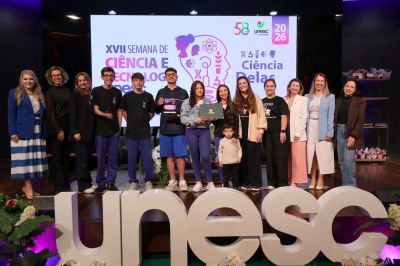 Premiação da Feira de Ciências e da 17º Semana de Ciência e Tecnologia (SCT)