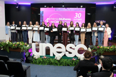 Unesc reconhece pesquisadoras na quarta edição do Prêmio Mulheres na Ciência